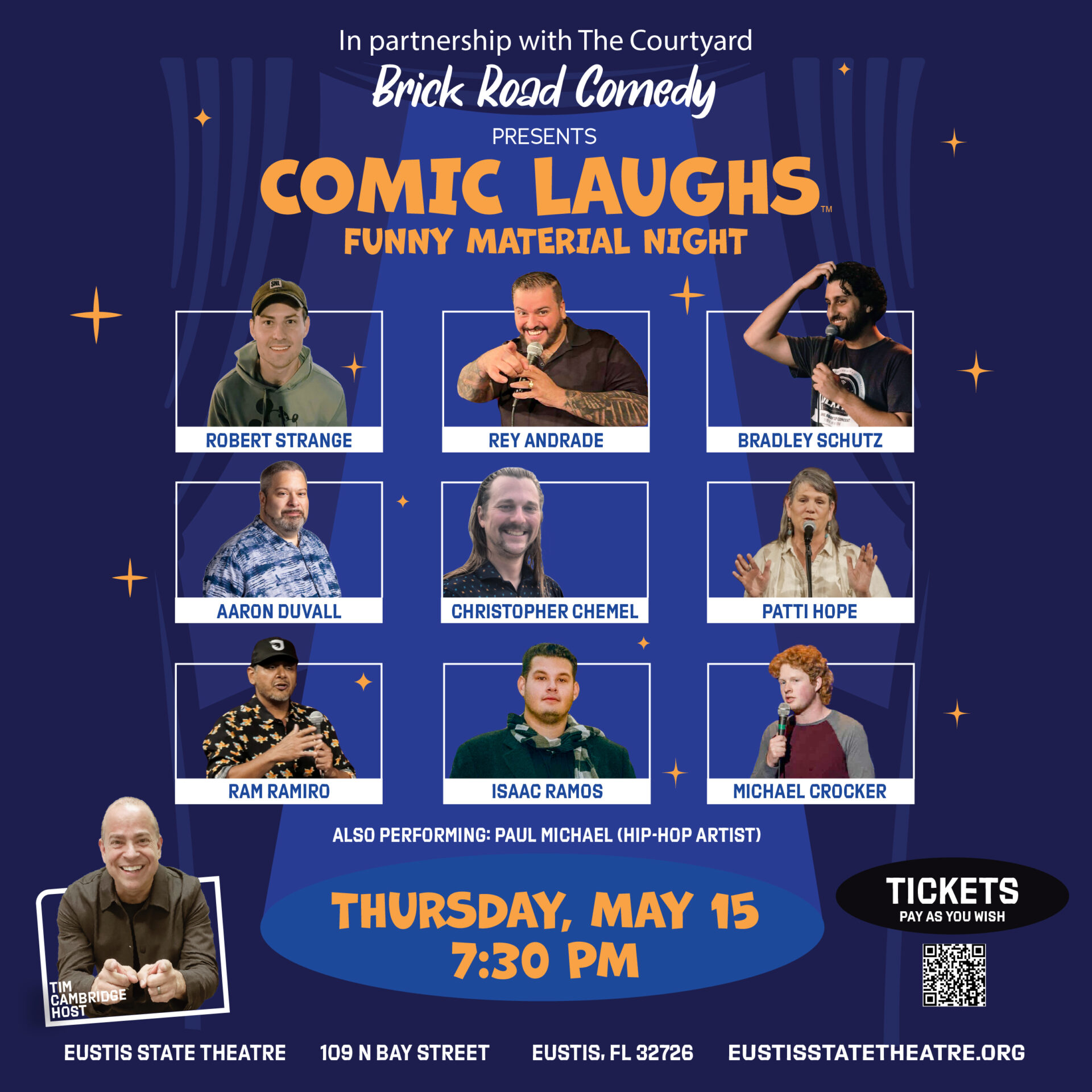 Comic Laughs May 15