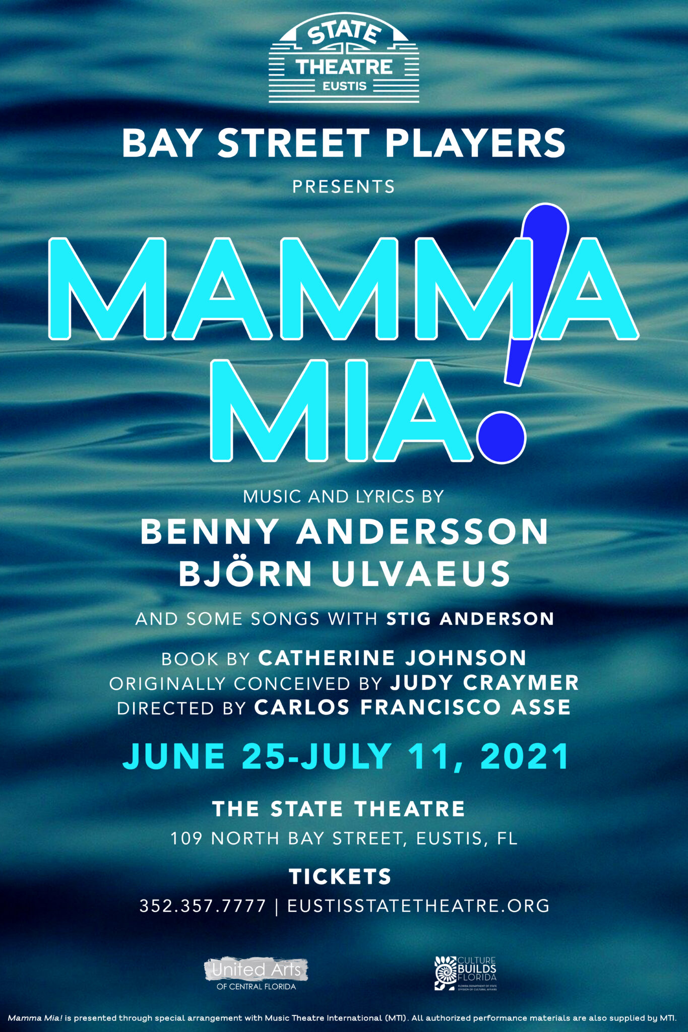 MAMMA MIA The State Theatre Eustis
