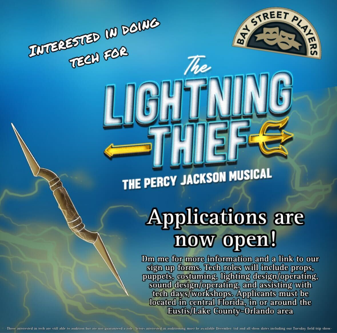 Lightning Thief Tech Interest Form