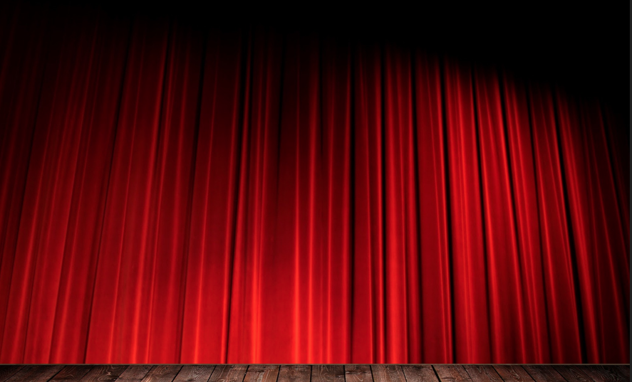 Picture of a stage curtain